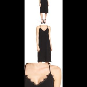 Chelsea 28 black midi dress